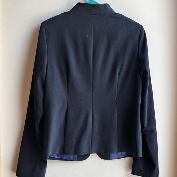 American Eagle Outfitters Dark Navy Suit Jacket Size Medium - Picture 12 of 16